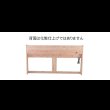画像28: 耐荷重500kg！高さも変えられる！国内産ひのき仕様頑丈すのこベッド (28)