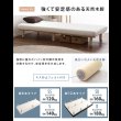 画像9: 高反発ウレタン・頑丈すのこ仕様脚付きマットレスベッド【Gaston】 (9)