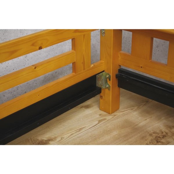 画像16: おしゃれなバイカラーデザインが大人気!北欧パイン材仕様三段ベッド【Clive】 (16)