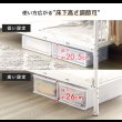 画像15: ワイドキングベッドにもなるパイプ二段ベッド【Bonifaz】耐荷重300kg (15)
