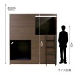 画像6: ホテルや寮におすすめ！プライバシー保護に特化したボックス型2段ベッド 日本製 (6)