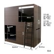画像7: ホテルや寮におすすめ！プライバシー保護に特化したボックス型2段ベッド 日本製 (7)