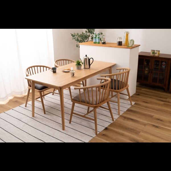 画像5: 身体を包み込む優しいデザインのウィンザーチェア【Wallance】2脚セット (5)