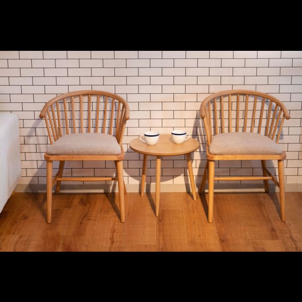 画像10: 身体を包み込む優しいデザインのウィンザーチェア【Wallance】2脚セット (10)