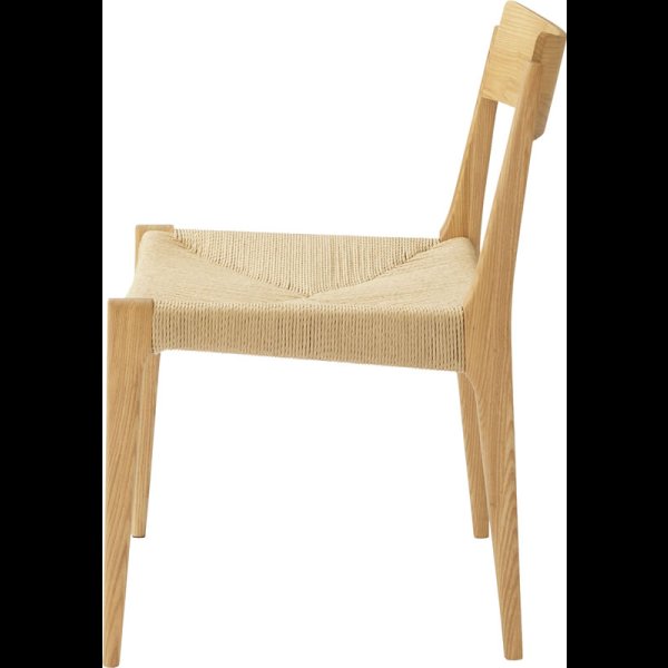 画像7: 天然木とペーパーコードの組み合わせがおしゃれなダイニングチェア【Reynold】2脚セット (7)