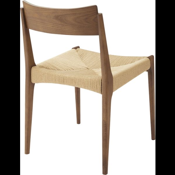 画像14: 天然木とペーパーコードの組み合わせがおしゃれなダイニングチェア【Reynold】2脚セット (14)