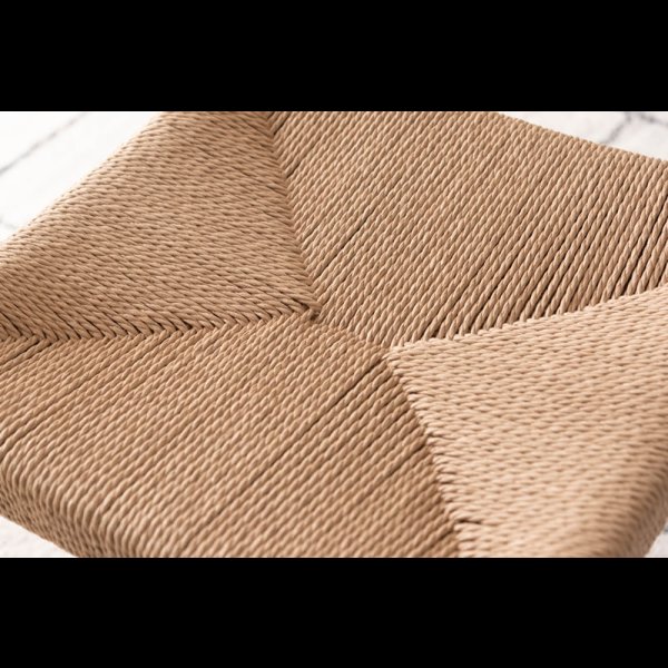 画像15: 天然木＆ペーパーコードおしゃれなダイニングスツール【Rupert】 (15)