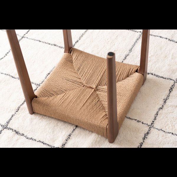 画像16: 天然木＆ペーパーコードおしゃれなダイニングスツール【Rupert】 (16)