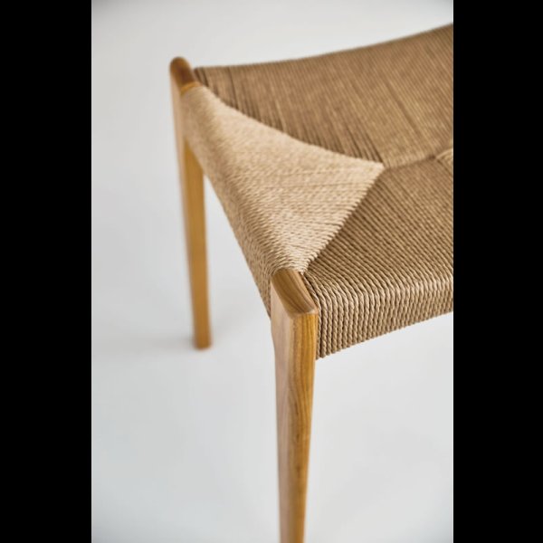 画像21: 天然木＆ペーパーコードおしゃれなダイニングスツール【Rupert】 (21)