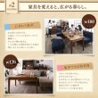 画像6: カバーリング仕様ポケットコイル入りソファ＆高さ調整付きダイニングテーブルセット【Jesse】 (6)
