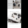 画像6: おしゃれで機能的なセラミック製ダイニングテーブル＆レザーダイニングチェアセット【Felicien】 (6)