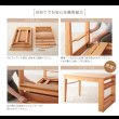 画像14: 伸縮機能付きダイニングテーブルセット【Dynaton】デュナトン　サイド収納付き (14)