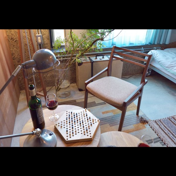 画像9: デザインが美しい日本製ダイニングチェア【Fabian】選べる肘タイプ (9)