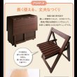 画像16: 天然木バタフライ伸長式収納ダイニングセット【kippis!】キッピス (16)