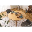 画像7: おしゃれなカフェ風円形ダイニングテーブル【Ashton】 北欧デザイン (7)