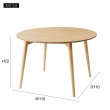 画像2: おしゃれなカフェ風円形ダイニングテーブル【Ashton】 北欧デザイン (2)