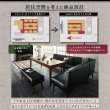 画像6: お部屋が広く使える伸縮テーブル採用リビングソファダイニングセット【Felix】 (6)