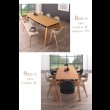画像13: 北欧デザインW140-240cm エクステンションダイニングセット【Angelo】アンジェロ (13)