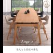 画像15: 北欧デザインW140-240cm エクステンションダイニングセット【Angelo】アンジェロ (15)