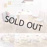 画像: やさしい雰囲気の北欧デザインソファダイニングセット【Felice】フェリーチェ