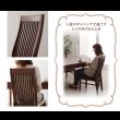 画像6: 天然木ウォールナットデザインダイニング【Silta】シルタ (6)