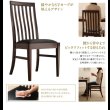画像5: ウォールナット無垢材仕様ハイバックチェアダイニングセット【Virgo】バルゴ (5)