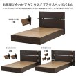 画像6: フラットパネル・サイドテーブル付きホテルスタイル日本製ベッド【Janice】 (6)