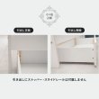 画像9: 曲線がかわいい！姫系カントリー調ベッド引き出し収納付き ショートセミシングル限定【Lucille】 (9)