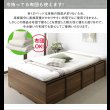 画像10: 敷布団も使える市販衣装ケース対応チェストベッド【Clark】ハイタイプ (10)