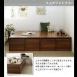 画像11: 敷布団も使える市販衣装ケース対応チェストベッド【Clark】ハイタイプ (11)