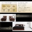 画像6: 高級ホテルライクな大型BOX収納ベッド【Senecio】セネシオ　ウォルナット材仕様 (6)