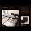 画像24: 組立設置対応！おしゃれ棚タイプ・ガス圧式跳ね上げ大容量収納ベッド【Grand L】グランド・エル (24)