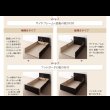画像30: 組立設置対応！おしゃれ棚タイプ・ガス圧式跳ね上げ大容量収納ベッド【Grand L】グランド・エル (30)