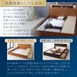 画像15: 高級ホテルライクな大型BOX収納ベッド【Derris】デリス　アルダー材仕様 (15)