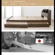 画像5: 女性に人気！曲線デザインを取り入れた国産ベッド【Veronica2】ヴィンテージカラー (5)