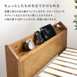 画像10: カントリー調奥深引き出し収納付き頑丈すのこベッド【Caridad】 (10)