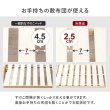 画像15: カントリー調奥深引き出し収納付き頑丈すのこベッド【Caridad】 (15)
