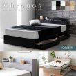 画像1: 超お買い得！シンプルモダン収納ベッド【Khronos】クロノス 10色展開 (1)
