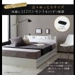画像8: 超お買い得！シンプルモダン収納ベッド【Khronos】クロノス 10色展開 (8)
