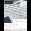画像8: ヘッドレスデザインスチールパイプベッド【Stock】引き出し収納付き (8)