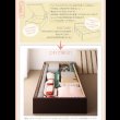 画像5: 国産：大容量床下収納庫付きヘッドレスすのこベッド【O・S・V 】オーエスブイ (5)