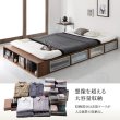 画像7: 小上がりにもなる頑丈設計ロングサイズ収納ベッド ヘッドレス仕様【Dank】ダンク (7)