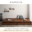 画像10: 小上がりにもなる頑丈設計ロングサイズ収納ベッド ヘッドレス仕様【Dank】ダンク (10)