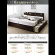 画像9: 日本製・連結対応すのこも選べる収納ベッド【Conforto】コンフォルト (9)