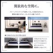 画像7: クイーンサイズ対応ベーシックデザイン引き出し収納ベッド【Kevin】ケヴィン (7)