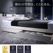 画像15: クイーンサイズ対応ベーシックデザイン引き出し収納ベッド【Kevin】ケヴィン (15)