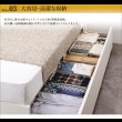画像13: 頑丈ベッドシリーズ【Tough】タフ　日本製BOX型収納ベッド (13)