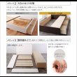 画像15: 頑丈ベッドシリーズ【Tough】タフ　日本製BOX型収納ベッド (15)