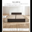 画像6: 選べるヘッドボード日本製すのこベッド｜布団が敷ける2杯引き出し【Gerold】 (6)