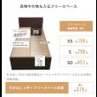 画像8: 選べるヘッドボード日本製すのこベッド｜布団が敷ける2杯引き出し【Gerold】 (8)